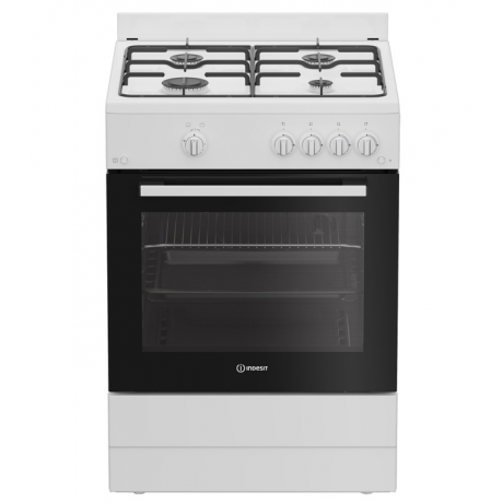 INDESIT I6GGKMWF Κουζίνα Αερίου 64lt 60cm INDESIT I6GGKMWF Κουζίνα Αερίου 64lt 60cm